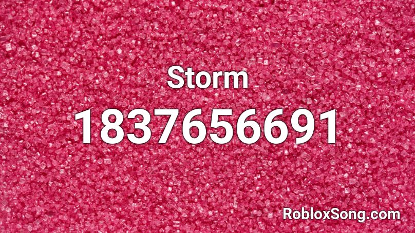 Storm Roblox ID