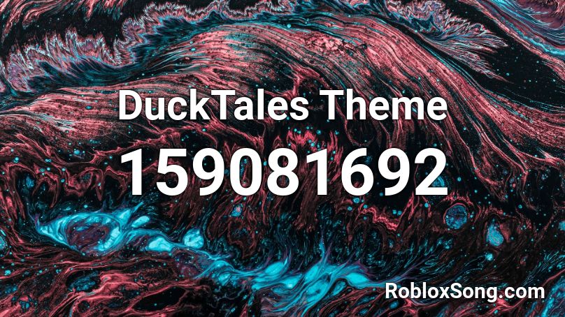 DuckTales Theme Roblox ID