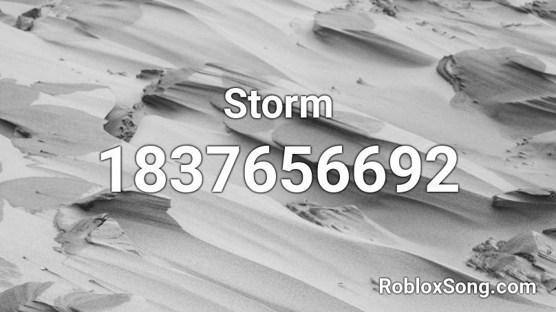 Storm Roblox ID