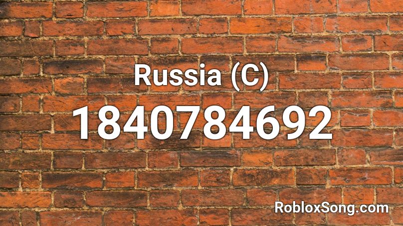 Russia (C) Roblox ID