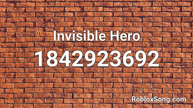 Invisible Hero Roblox ID