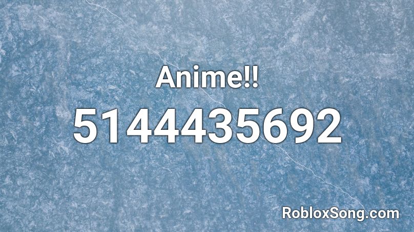 Roblox Photo Id Codes Anime