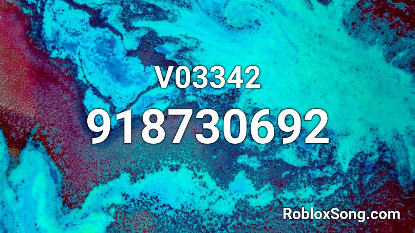 V03342 Roblox ID