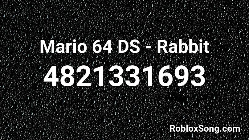 Mario 64 DS - Rabbit Roblox ID