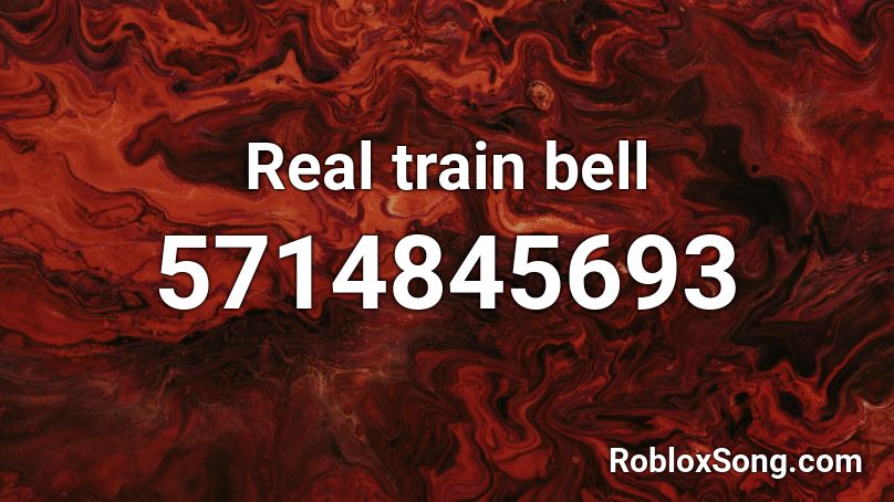 Real train bell Roblox ID