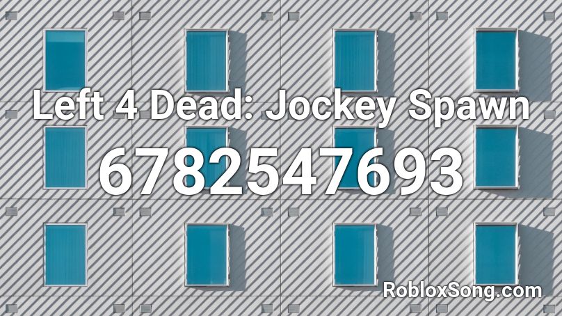 Left 4 Dead: Jockey Spawn Roblox ID