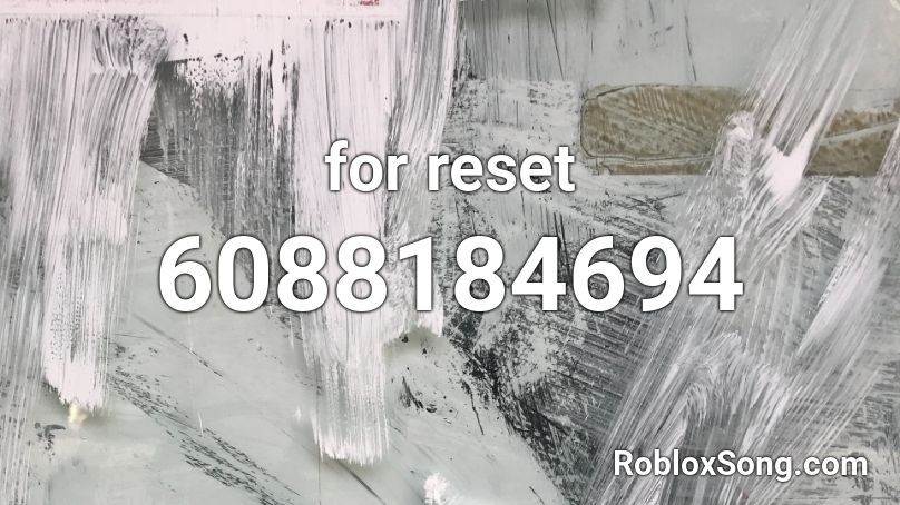 for reset Roblox ID