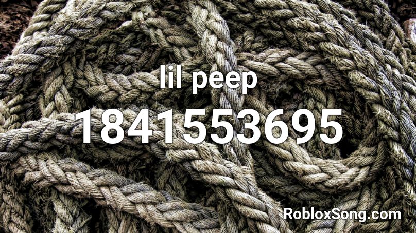 lil peep Roblox ID