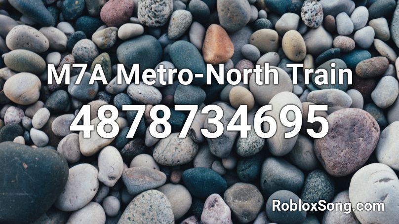 M7A Metro-North Train Roblox ID