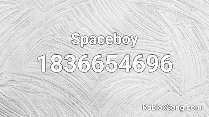 Spaceboy Roblox ID