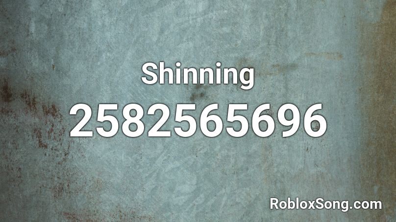 Shinning Roblox ID