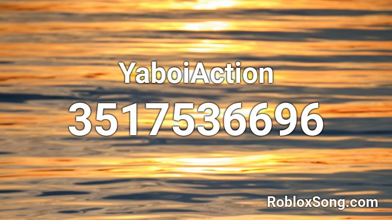 YaboiAction Roblox ID