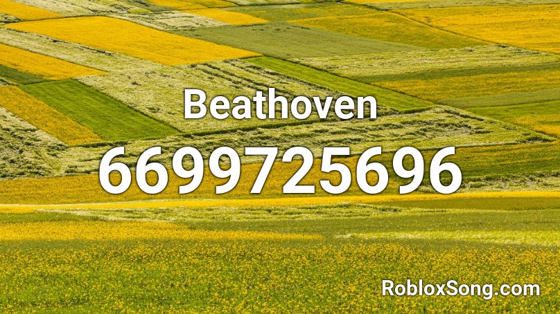 Beathoven  Roblox ID