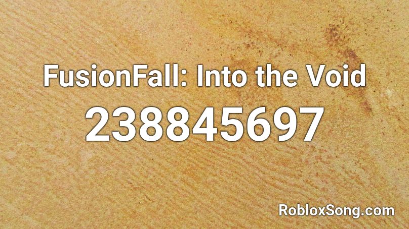 FusionFall: Into the Void Roblox ID