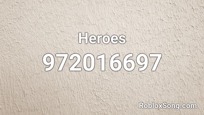 Heroes Roblox ID