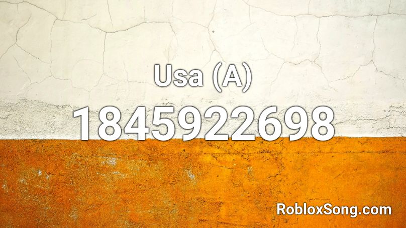 Usa (A) Roblox ID