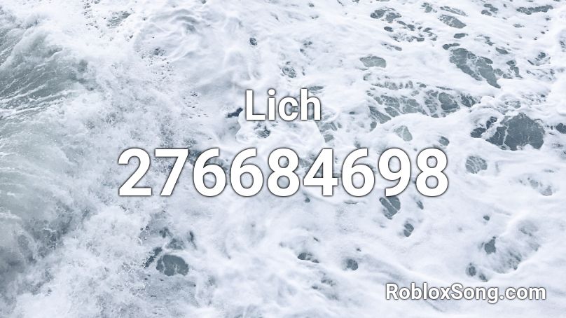 Lich Roblox ID
