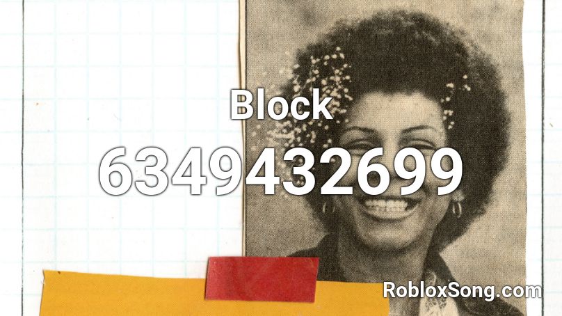 Block Roblox ID