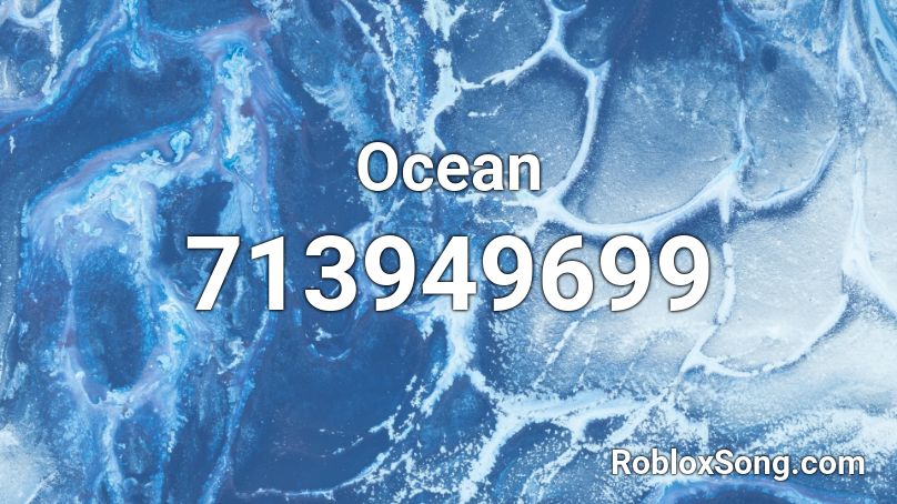 Ocean Roblox ID