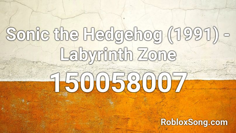Sonic the Hedgehog (1991) - Labyrinth Zone Roblox ID