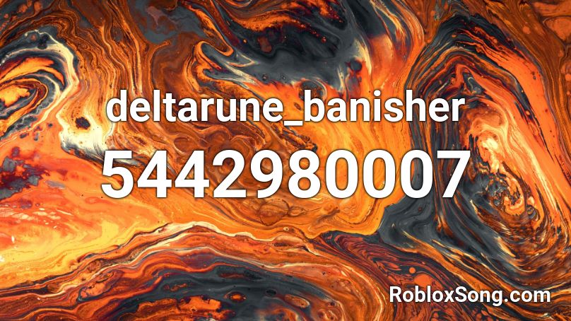 deltarune_banisher Roblox ID