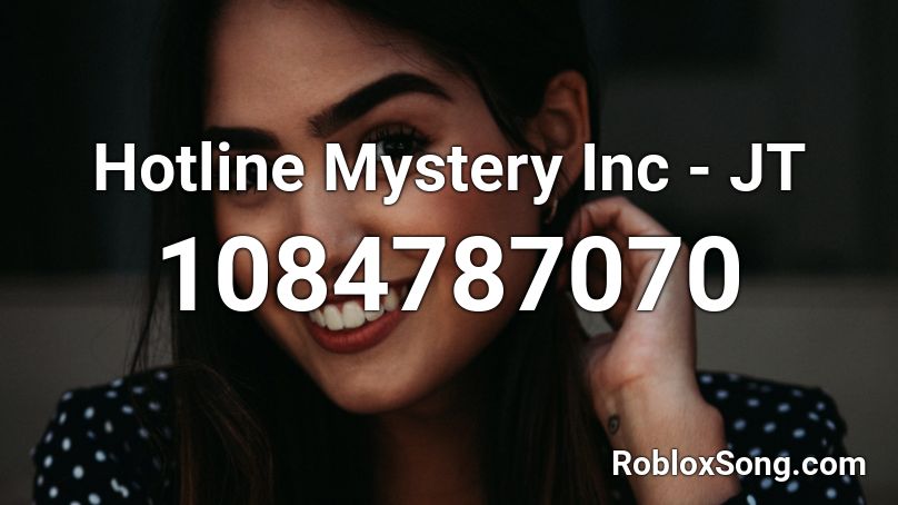 Hotline Mystery Inc - JT Roblox ID