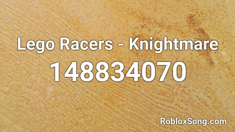 Lego Racers - Knightmare Roblox ID