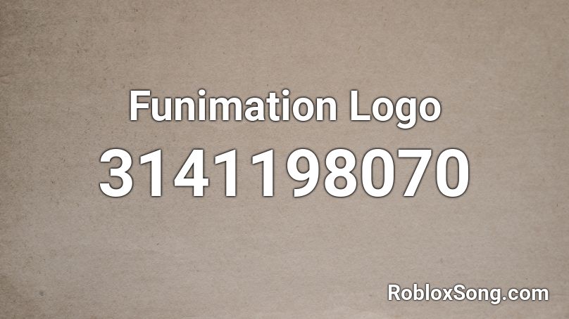 Funimation Logo Roblox ID