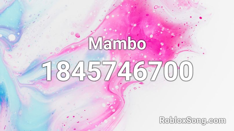 Mambo Roblox ID