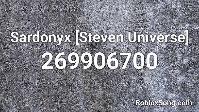 Sardonyx [Steven Universe] Roblox ID