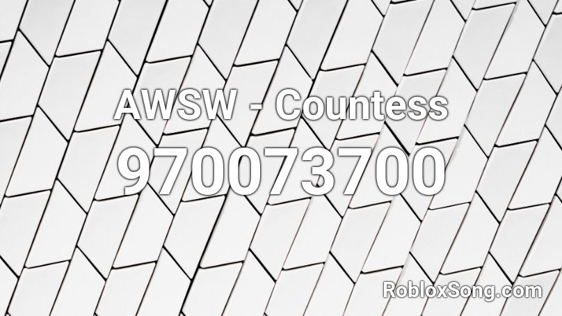 AWSW - Countess Roblox ID