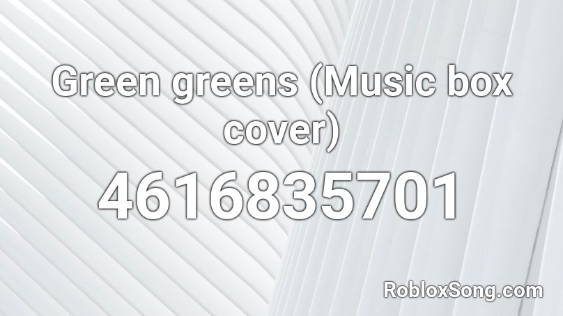 Green greens from Kirby (Music box cover) Roblox ID