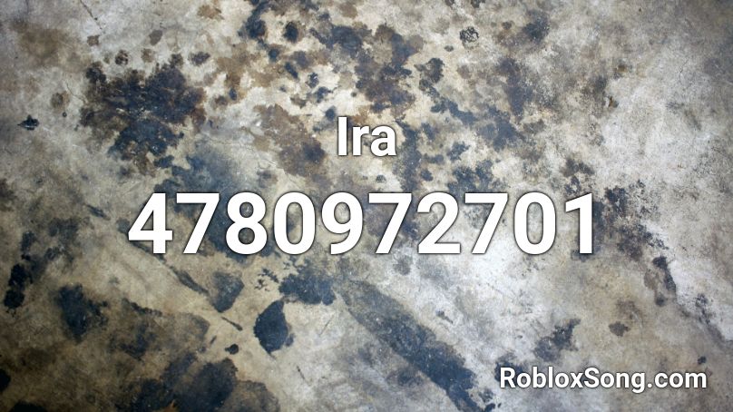 Ira Roblox ID
