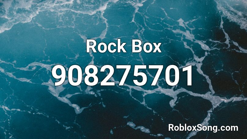 Rock Box Roblox ID