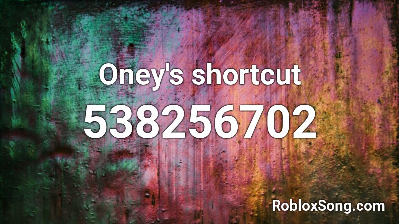 Oney's shortcut Roblox ID