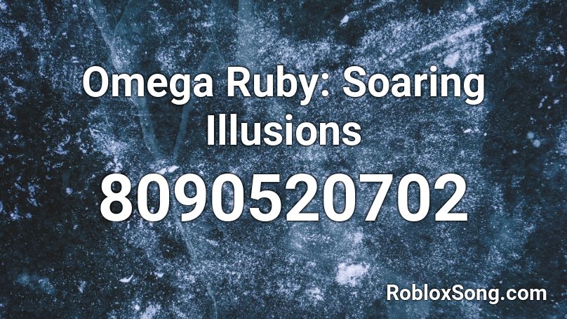 Omega Ruby: Soaring Illusions Roblox ID