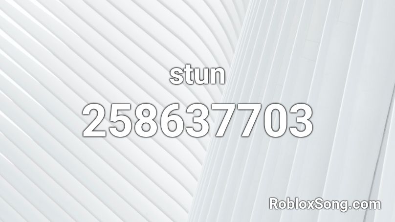 stun Roblox ID