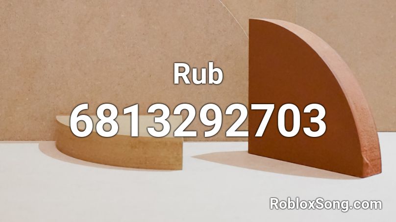 Rub Roblox ID