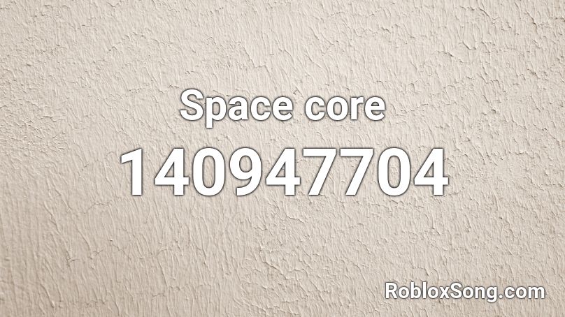 Space core Roblox ID