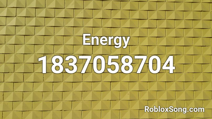 Energy Roblox ID