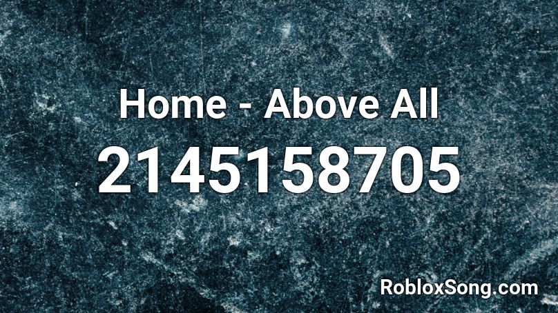 Home - Above All Roblox ID
