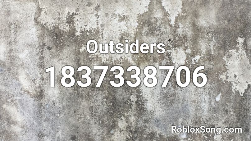 Outsiders Roblox ID