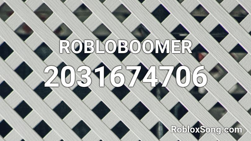 ROBLOBOOMER Roblox ID