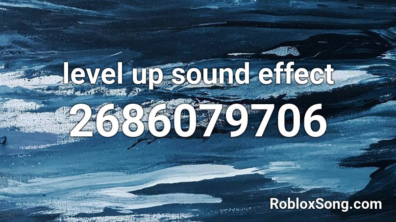 level up sound effect Roblox ID