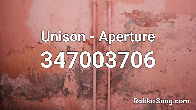 Unison - Aperture Roblox ID