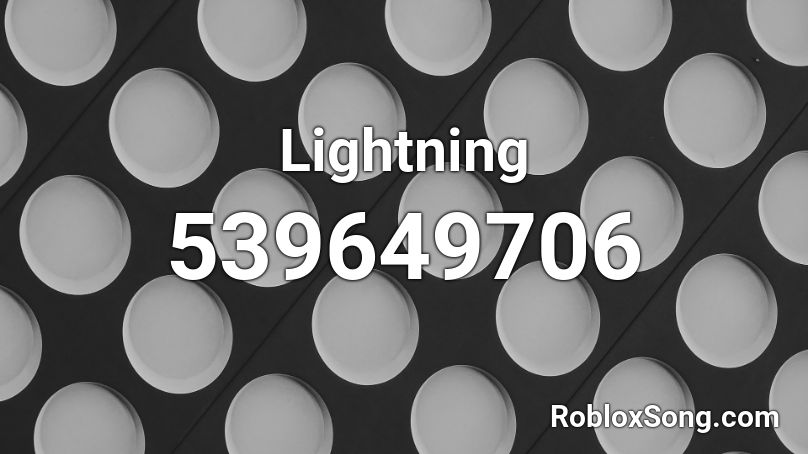 Lightning Roblox ID