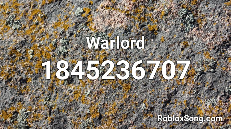Warlord Roblox ID