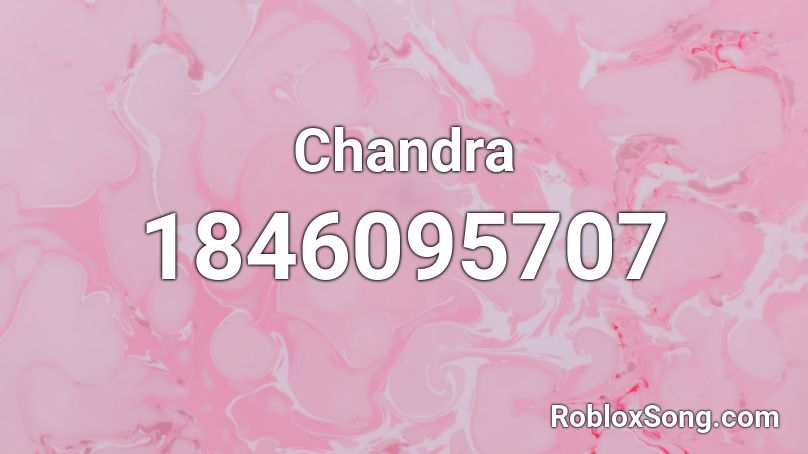 Chandra Roblox ID