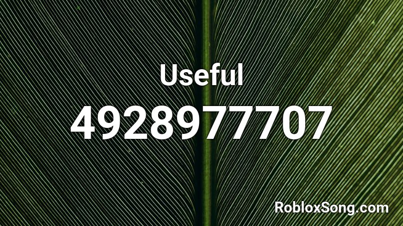 Useful Roblox ID