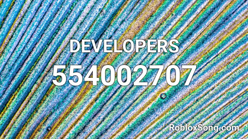 DEVELOPERS Roblox ID